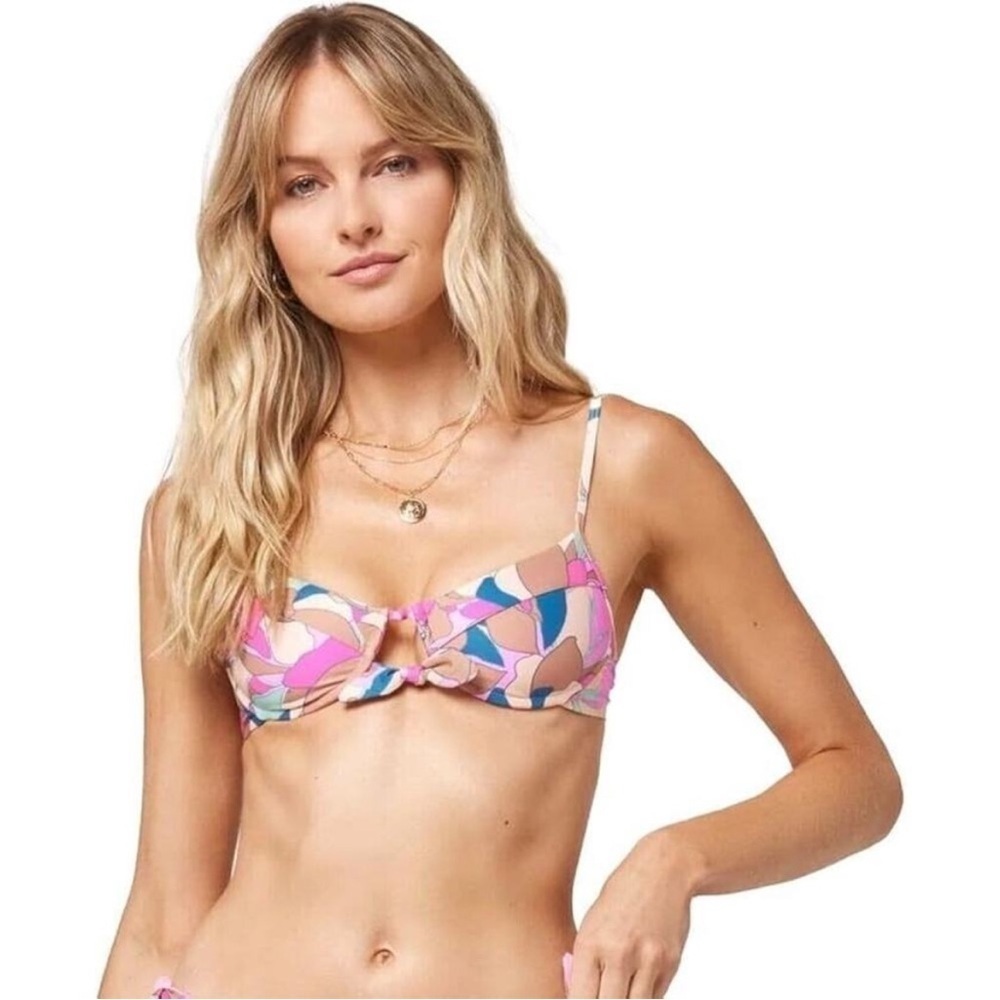 NWT L*Space Rose Bikini Top in Sundazed Floral